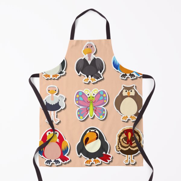 Item preview, "Feathered Friends: Sticker Design with Different Kinds of Birds" designed and sold by hjian8219.