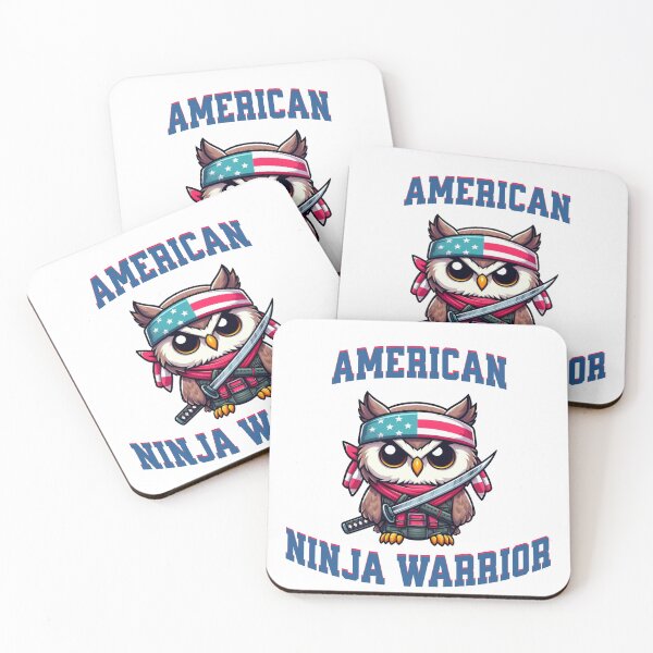 Item preview, american ninja warrior Owl designed and sold by LemuellTrends.