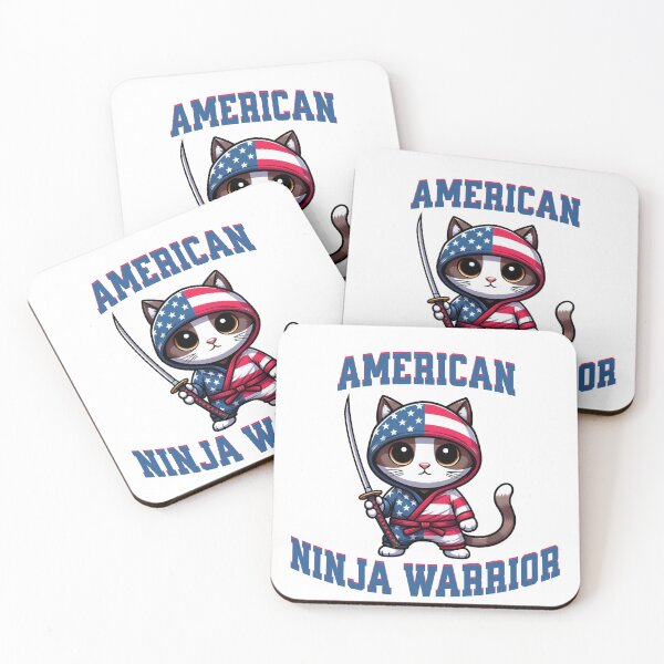 Item preview, american ninja warrior Cat designed and sold by LemuellTrends.