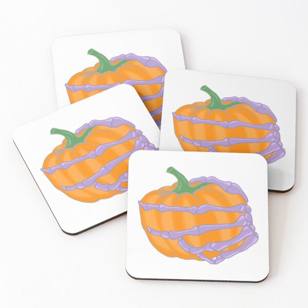 Item preview, Skeleton hands holding a pumpkin  designed and sold by Artistkhg.
