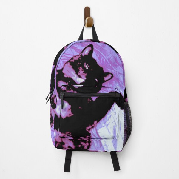 Item preview, Tortie Cat Flippy Lavender Pop Art Silly Kitty Party designed and sold by kattakitty.