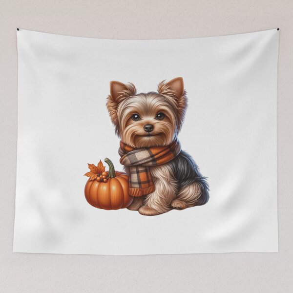 Item preview, Fall Fun- Yorkie designed and sold by AshleyJaneCo.