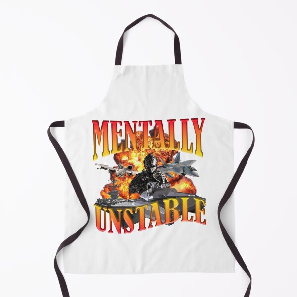 Item preview, Mentally Unstable designed and sold by InfiniTeesUSA.