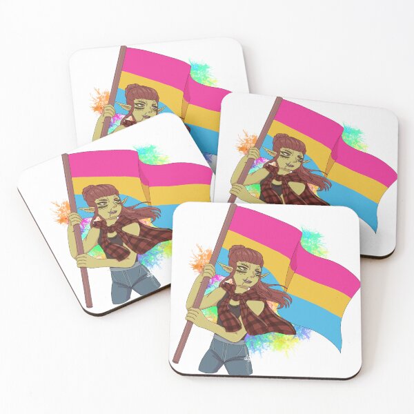 Item preview, Lae'zel Pride Art Pan Flag! designed and sold by ASweetLoveSong.