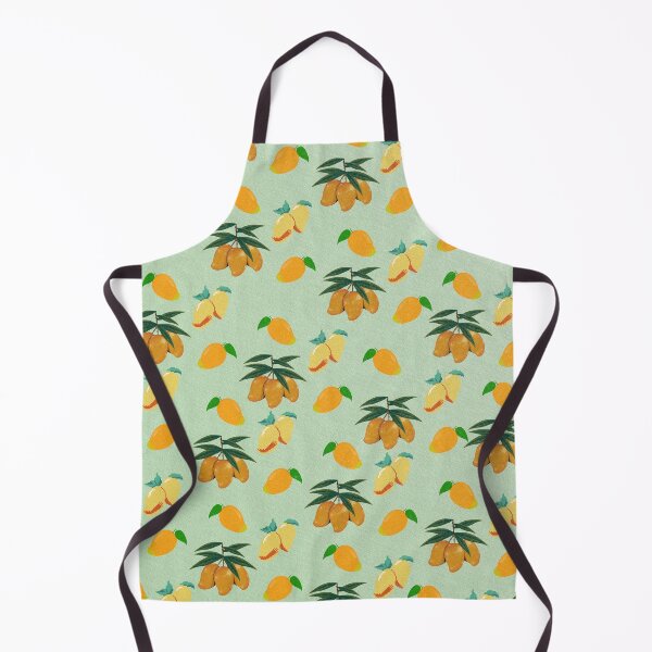 Item preview, Mangoes of green pattern designed and sold by andrasdesignssss.
