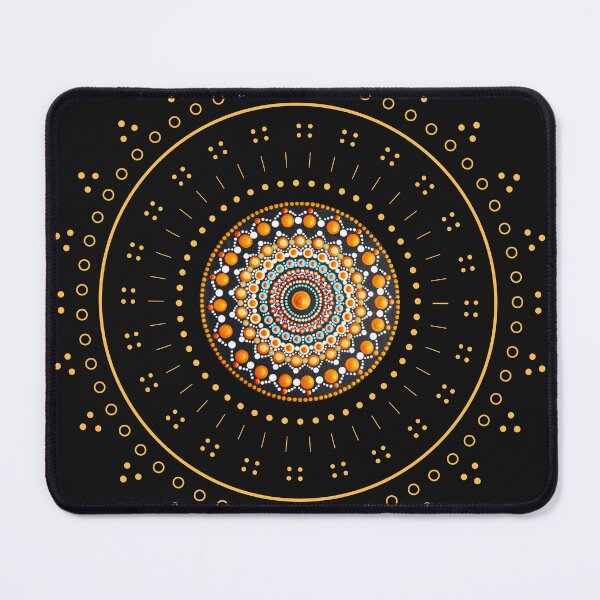 Item preview, Sun's Inner Peace Mandala. Handmade, Dot Art. Love Svadhishthana Energy. Holistic. designed and sold by Anahata Realm.
