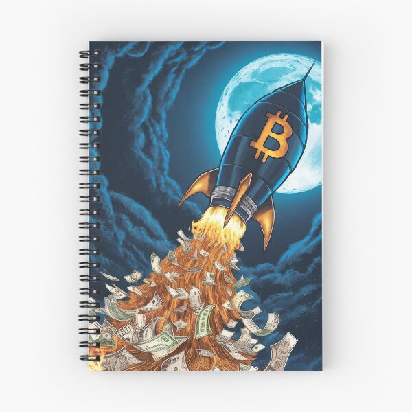 Item preview, bitcoin rocket designed and sold by metebf.