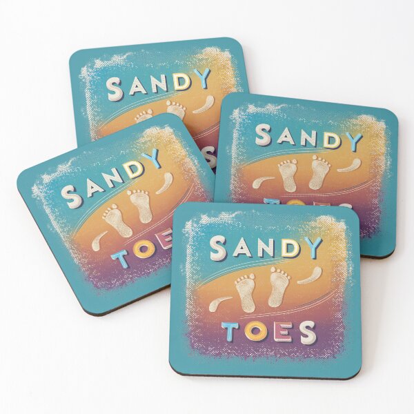 Item preview, Sandy Toes designed and sold by trendybutterfly.
