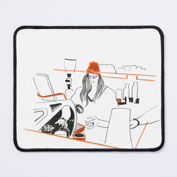 Item preview, woman making coffee designed and sold by minigold.