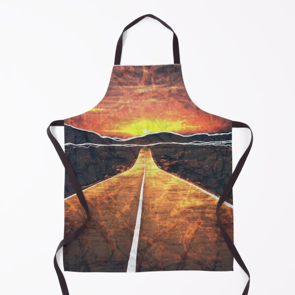 Item preview, Batik Style Sunset Highway Road trip designed and sold by AuroraXGreen.