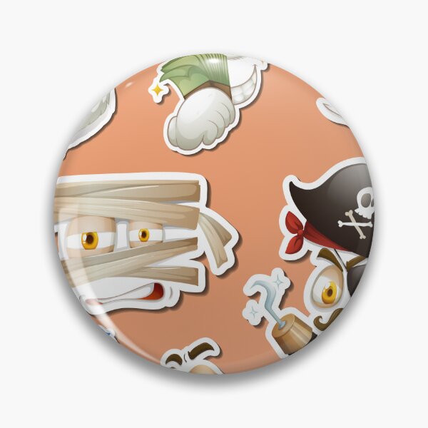 Item preview, Character Parade: Sticker Design with a Variety of Characters" designed and sold by hjian8219.