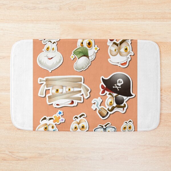 Item preview, Character Parade: Sticker Design with a Variety of Characters" designed and sold by hjian8219.