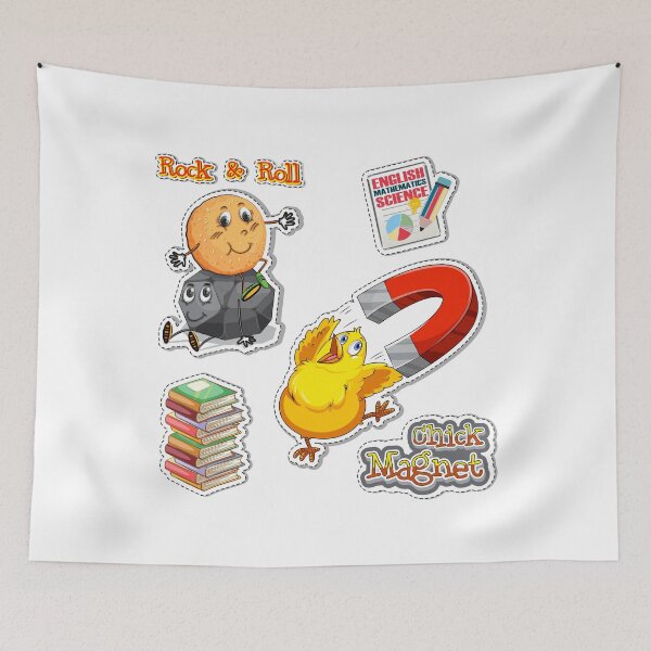 Item preview, Chick Magnet Rock & Roll: English Phrase Design" designed and sold by hjian8219.