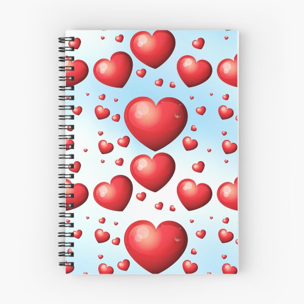 Item preview, Heartfelt Harmony: Seamless Hearts Pattern" designed and sold by hjian8219.