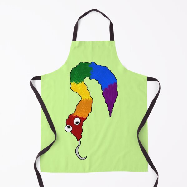 Item preview, Pride worm on a string designed and sold by Echo-Bolt27.