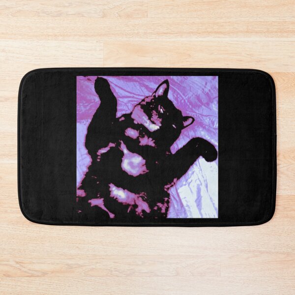 Item preview, Tortie Cat Flippy Lavender Pop Art Silly Kitty Party designed and sold by kattakitty.