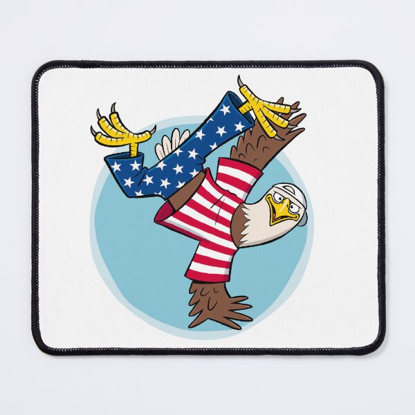 Item preview, Eagle dancing in patriotic clothes (version 2) designed and sold by Janusz Tycner.