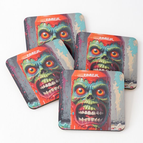 Item preview, Scary Soda Can Nightmare Zombie Monster designed and sold by TheArtOfPat.