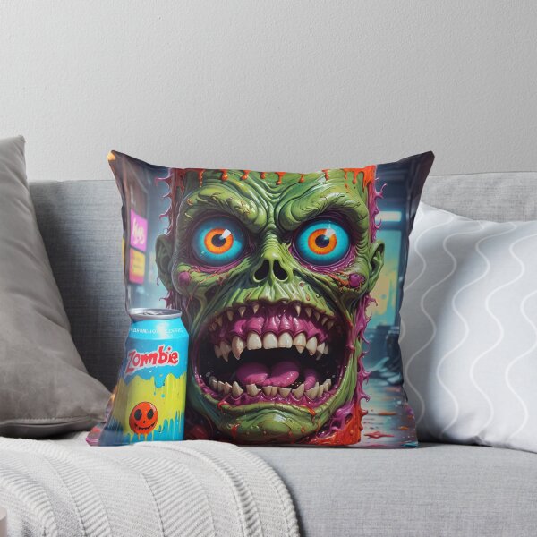 Item preview, Scary Soda Can Nightmare Zombie Monster designed and sold by TheArtOfPat.