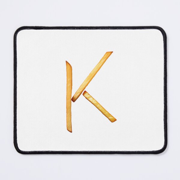 Item preview, Artistic Alphabet Fries: The Letter K in Crispy, Golden Glory designed and sold by uncoXab.