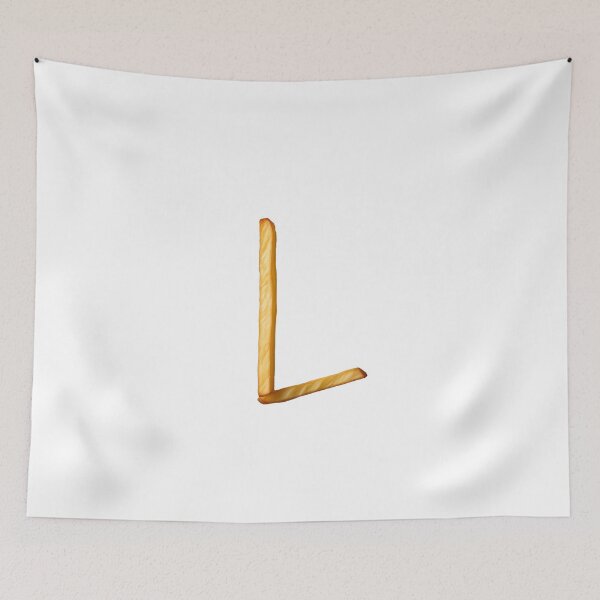 Item preview, Artistic Alphabet Fries: The Letter L in Crispy, Golden Glory designed and sold by uncoXab.