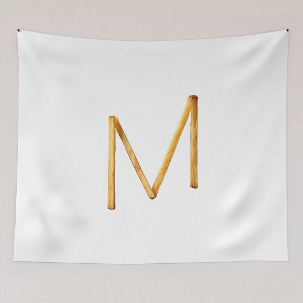 Item preview, Artistic Alphabet Fries: The Letter M in Crispy, Golden Glory designed and sold by uncoXab.