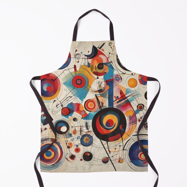 Item preview, Wassily Kandinsky Inspired Print designed and sold by PinUpPizzazz.