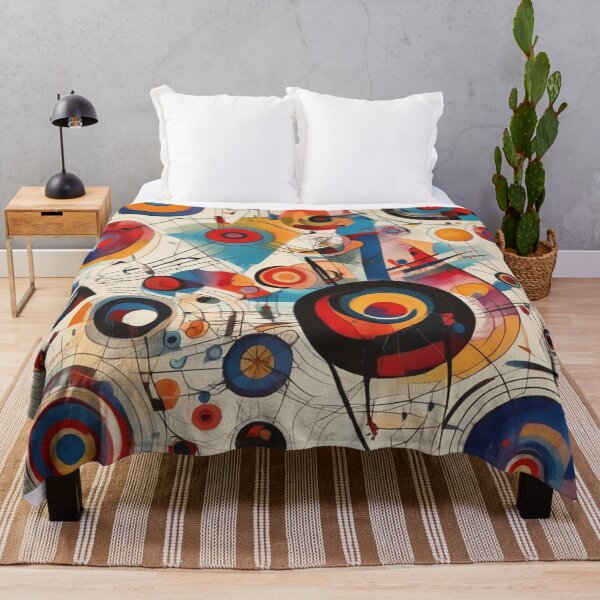 Item preview, Wassily Kandinsky Inspired Print designed and sold by PinUpPizzazz.
