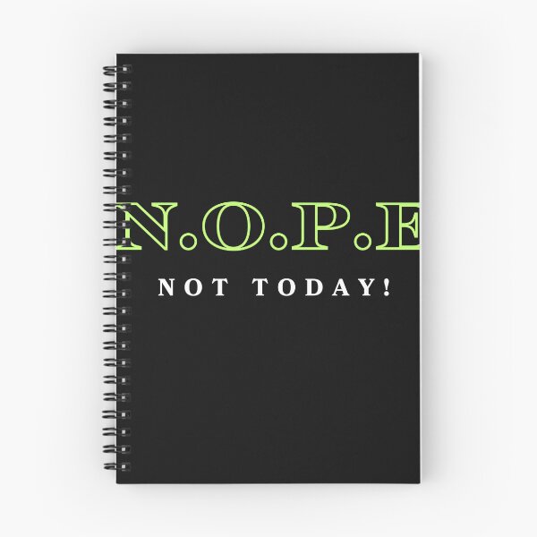 Artikelvorschau, N.O.P.E. HEUTE NICHT! entworfen und verkauft von EverythingMY.