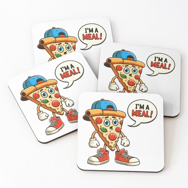 Item preview, Animated Pizza Slice: I'm a Meal! designed and sold by Designowner.