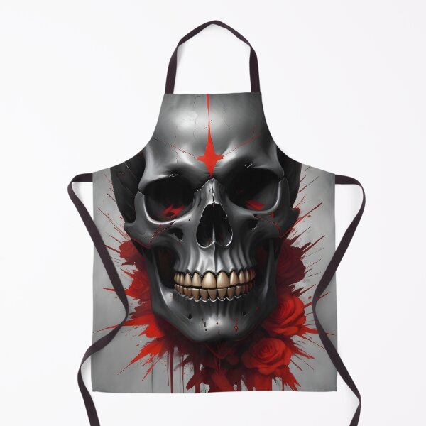 Item preview, Evil Skull with Red Accents designed and sold by papi1998.