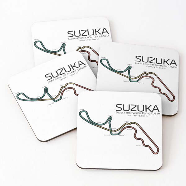 Item preview, Suzuka Detail Track Design designed and sold by PatternMagicCo.