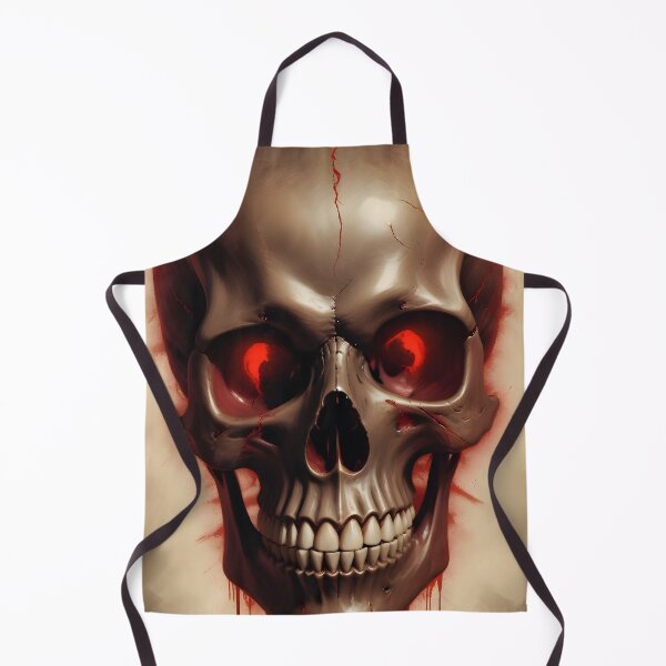 Item preview, Evil Skull with Red Accents designed and sold by papi1998.