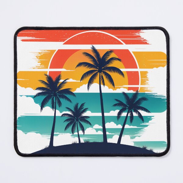 Item preview, Summer Vibe Palm Tree Island designed and sold by DividedFortune.