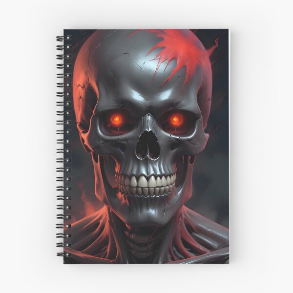Item preview, Evil Skull with Red Accents designed and sold by papi1998.