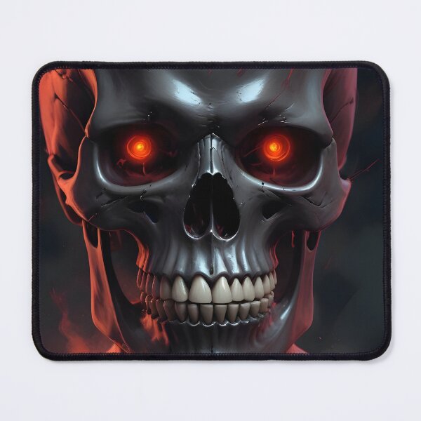 Item preview, Evil Skull with Red Accents designed and sold by papi1998.