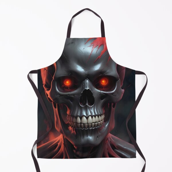 Item preview, Evil Skull with Red Accents designed and sold by papi1998.