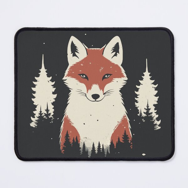 Item preview, Vintage Fox Forest designed and sold by STYLO FASHION.