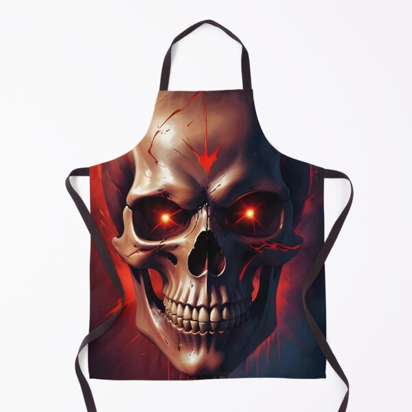 Item preview, Evil Skull with Red Accents designed and sold by papi1998.