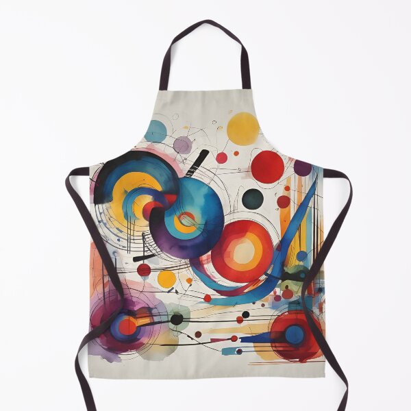 Item preview, Wassily Kandinsky Inspired Print designed and sold by PinUpPizzazz.