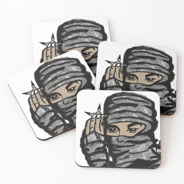 Item preview, Ninja Knights (Brush Ink)  designed and sold by Inx Artworks.