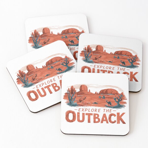 Item preview, Explore the Australian Outback Adventure designed and sold by behnay.