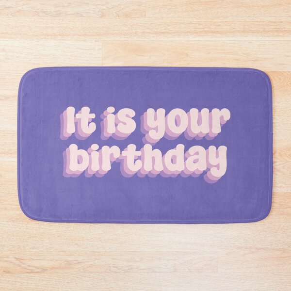 Item preview, It is your birthday, typography designed and sold by Sakurafy.