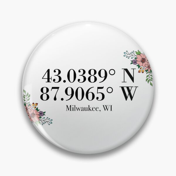 Item preview, Milwaukee, WI Coordinates designed and sold by mynameisliana.