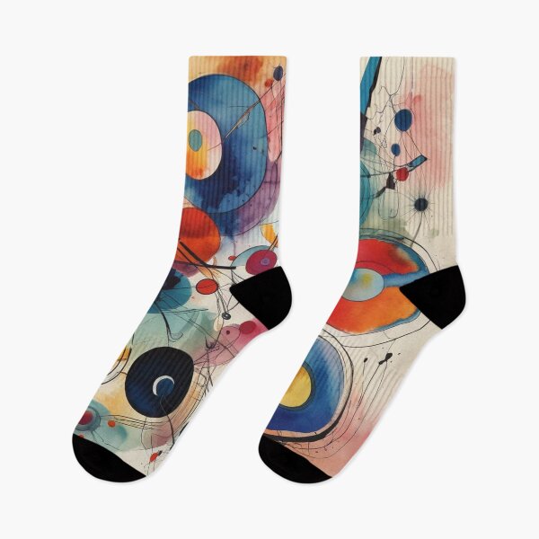 Item preview, Wassily Kandinsky Inspired Print designed and sold by PinUpPizzazz.