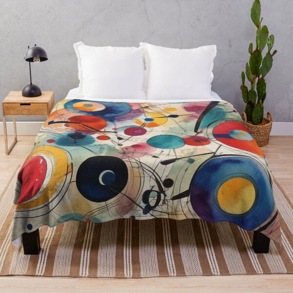 Item preview, Wassily Kandinsky Inspired Print designed and sold by PinUpPizzazz.