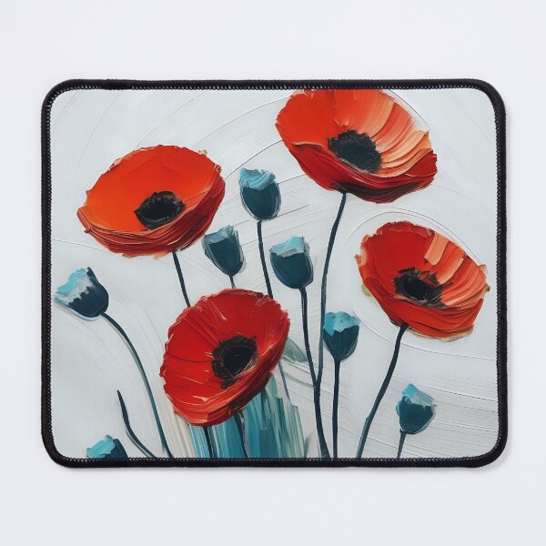 Item preview, Painted Poppies #3 designed and sold by Pokemondundee.