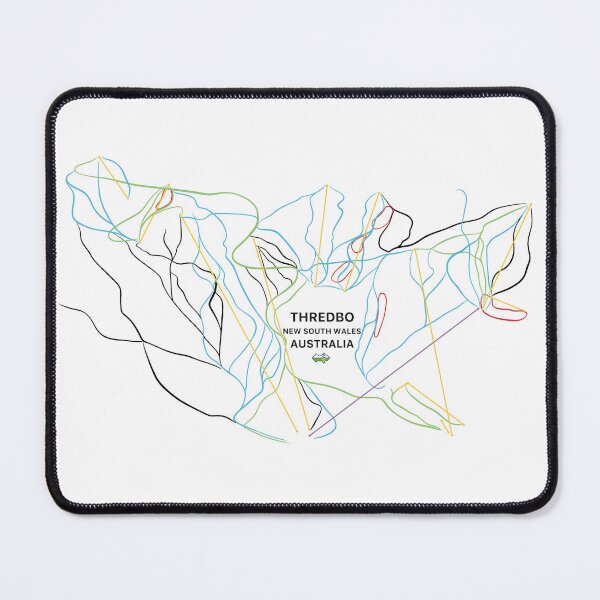 Item preview, Thredbo - Australian Mountain Resort Skiing Trail Map designed and sold by Piste-and-Trail.