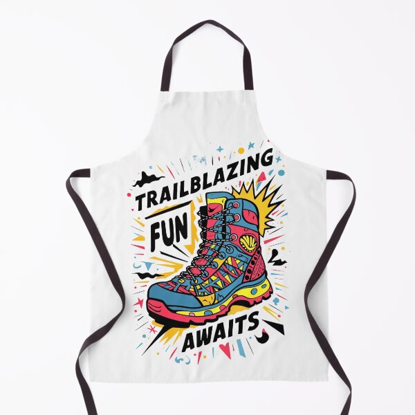 Item preview, TRAILBLAZING FUN AWAITS - Embark on Vibrant Adventures with Colorful Hiking Boots designed and sold by SplashTastic.
