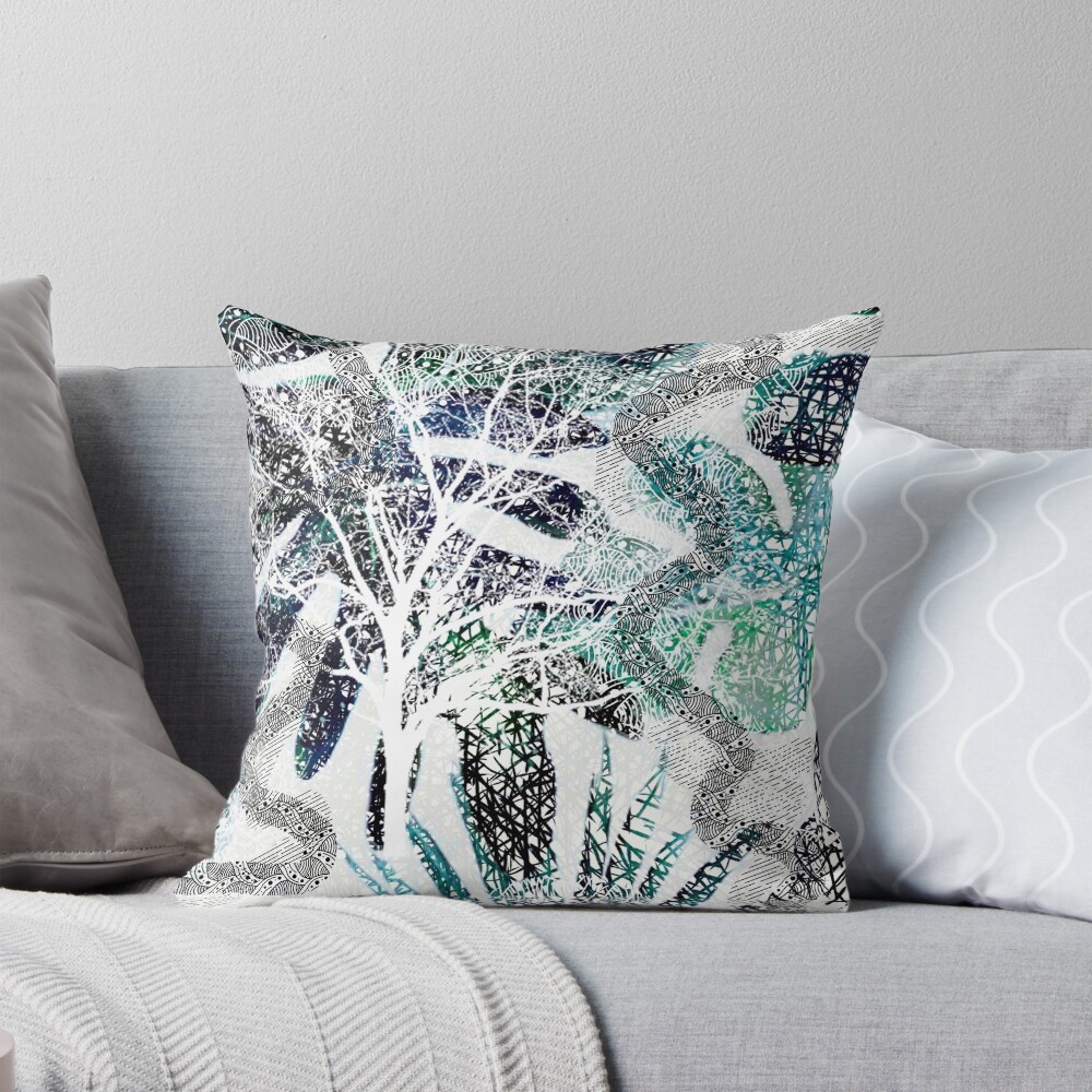 Item preview, Throw Pillow designed and sold by MarcSabuncu.